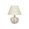 Monarch Specialties Lighting, 21 in.H, Table Lamp, Cream Resin, Ivory / Cream Shade, Transitional I 9733 - alternate 7